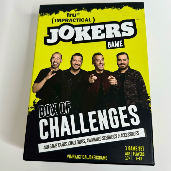 Impractical Jokers Box of Challenges Game - Picture 2 of 8